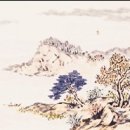 산수3-화선지에 수묵담채-1981년-작품 규격( 1360*395 )(관리 번호 KW-1011) 이미지