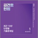 2024 김건호 헌법 최근 10년 단원별 기출문제집(전3권),김건호,메가스터디교육 이미지