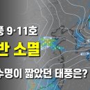 태풍 9호와 11호 동반 소멸 - 수명 0초의 태풍이 있었다 이미지