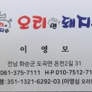 오리면 돼지 이미지