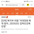 [단독] 복지부-의협 "의대정원 확대 합의…2025년도 입학요강에 반영" 이미지