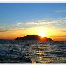 바다와 노을 이미지