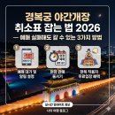낭성 상5호(비3호) | 경복궁 야간개장 취소표 잡는 법 2026 — 예매 실패해도 갈 수 있는 3가지 방법