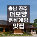 공주삼계탕 | 충남 공주 더보양 흙삼계탕 맛집 리뷰｜흙삼 효능부터 보양식 완벽 분석