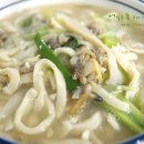 바지락손칼국수 이미지