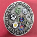 25사단 71여단 기념코인 [6cm,은니브시 코팅] 이미지