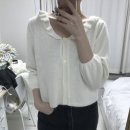 더베이비돌 | Review | 밀로세 milose 누아 베이비돌 니트 가디건 후기 (ivory, black)౨ৎ