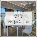 탄도항 바닷길 노을_반려견 동반 가능한 메이플라워 카페 방문 후기