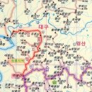 청룡지맥 2구간 (청룡지맥 완성) 교대역하늘채-두류공원-상리산-와룡산-궁산-강창교 이미지