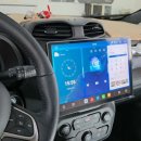 종원지프카인테리어 | 구미 안드로이드 오토 올인원 지프 레니게이드에 순정 네비 7인치 탈거 후 카나로 13.3인치로 설치 후기