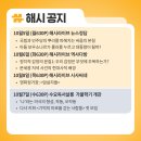 이번주 해시일정 이미지