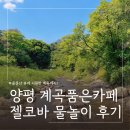 백설공주울진점 | 서울근교 아기랑 가볼만한 양평 용문산 여름 계곡카페 추천 젤코바 내돈내산