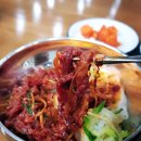 온의동, KBS뒷편 도로 | 익산 황등면 명물 황등시장비빔밥의 육회비빔밥, 영등동 분점 개업!