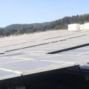 화산 태양광발전소 이미지