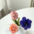 (원데이)히아시스 플라워 캔들 이미지