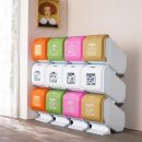 원터치 다용도 분리수거함 3단 이미지