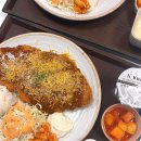 돈까스1985 현대백화점 무역센터점 먹은 후기 지하식당 눈꽃치즈돈까스 매운 왕돈까스