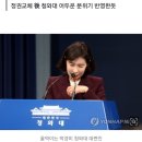 청와대 브리핑 도중 눈물 보였다는 이유로 까이고있는 박경미 대변인은 이미지