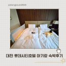 대전호텔박스 | 대전 롯데시티호텔 6개월 아기 스탠다드 헐리우드 더블 숙박 후기