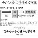 아마추어 무선기사 1급 접수완료 이미지