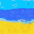 해변과 갈매기(자작그림) 이미지