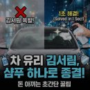 수막창 | 왜 자꾸 뿌얘질까? 자동차 유리창 김서림 잡는 샴푸 활용법