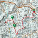 송학산(209.5m) 국사봉(267.1m) 연수봉(293.6m) 큰고개봉(234.7m) 고장산(197.4m) 세종시 전동면 이미지