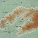 비봉산-금성산 등산지도(의성군) 이미지