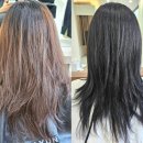 퇴계농공로 | 춘천 레이어드컷 미용실 어센브헤어 춘천석사점 컷+염색후기