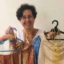 POWIIS의 brilliant volunteer seamstress, Mrs Belinda Wood. 이미지