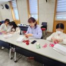 나눔경로당 | 체험 수업 - 양말목 안마봉 만들기 후기 ( 업사이클링 환경수업 + 나눔 활동)