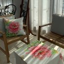 비단 공필화 이미지