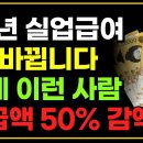 2024년 실업급여 싹 바뀝니다 이제 이런 사람은 수급액 50% 감액됩니다!! 이미지