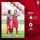 2022 EAFF E-1 챔피언십 여자 축구국가대표팀 대만전 경기 결과 이미지