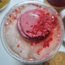 딸기다방 | 빽다방 신메뉴 딸기젤라또 레몬스무디 후기 맛 의외의 메뉴