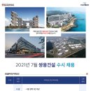 쌍용건설 구인 2021년 7월 경력 및 PJT 계약직 채용 이미지