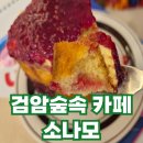 인천은지초등학교 | 인천 검암역 카페 소나모 #검암동카페 #흑임자크림라떼 #땅콩크림라떼 #바치케 #아라뱃길카페 #숲속카페...