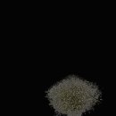 백동장식과 안개꽃 이미지