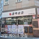 김해율하유치원 | [김해 장유/율하] 케이크 맛집 찰떡상회 망고폭탄케이크 내돈내산 후기 (생일케이크 추천💕)