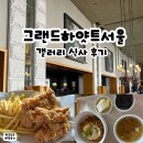 (주)아워홈 그랜드하얏트 용산점 | 그랜드 하얏트 서울 갤러리 식사 추천｜간단한 점심 고민이라면 김치볶음밥·치킨 후기