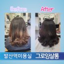 성원 쌍떼뷰 | 발산역 미용실 &#39;그로잉살롱&#39; 에서 레드브라운 새치커버 염색 후기