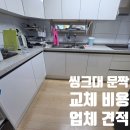 한솔테크노타운 | 씽크대 문짝 교체 비용 업체 견적