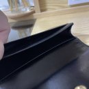 아떼 바네사브루노 보딸라또 레더 명함 카드지갑(블랙)