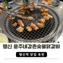행신역(KTX, 경의중앙선) | 행신역 맛집 추천 | 숯불향 가득한 윤주네강촌숯불닭갈비 내돈내산 후기