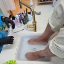 예랑아트 | 동래 네일 잘하는 곳, 아디아나 뷰티랩 동래점에서 받은 예랑이의 문제성 발톱 케어!