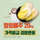 절임배추20kg 천일염 절임배추 사전예약 비교 추천 3