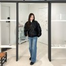 여자 레더 자켓 노머(NORMOR) 오버핏 여성 가죽자켓 코디 후기