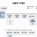 명성청과 | 조선 숙종, 현종 가계도, 장희빈 아들 경종 가계도