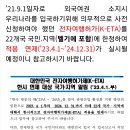 K-ETA (전자여행허가) 이미지