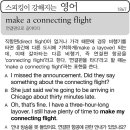 Make a connecting flight(연결편으로 갈아타다) 이미지